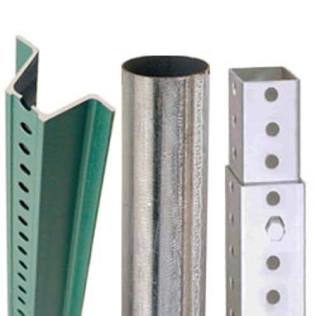 image of various sign poles and posts to mount signs