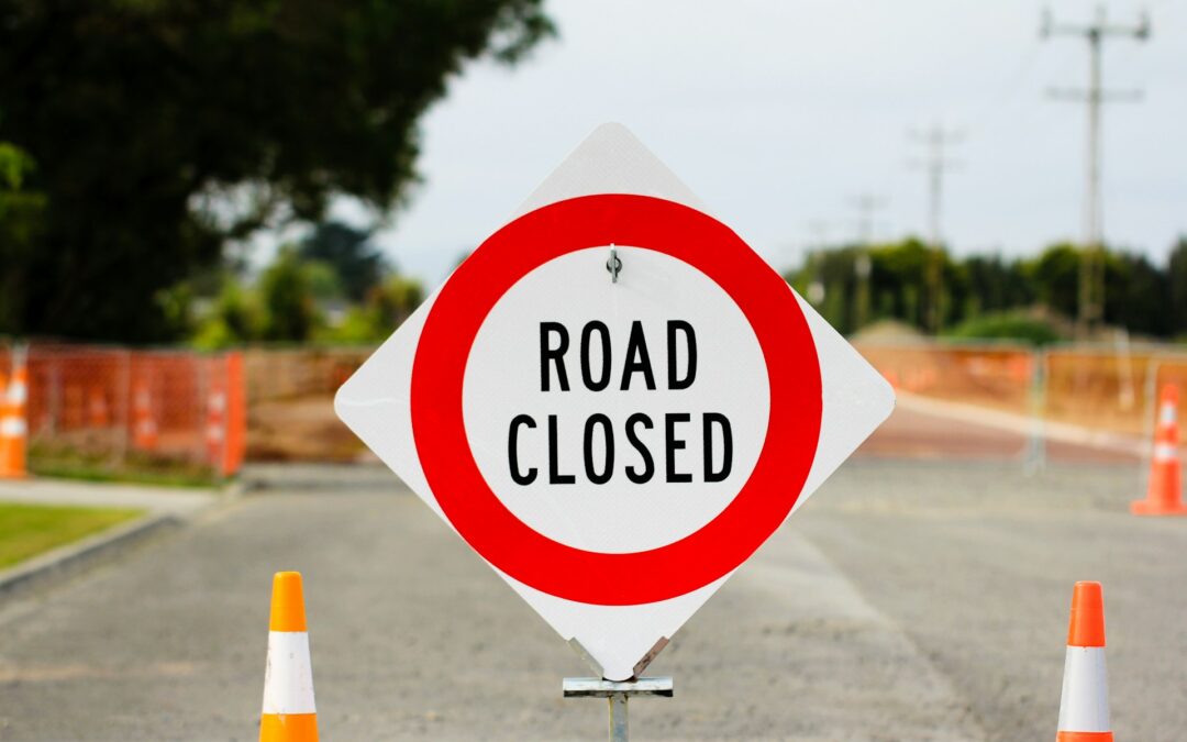 road closed